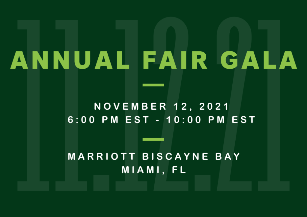 November 12, 2021 FAIR Gala